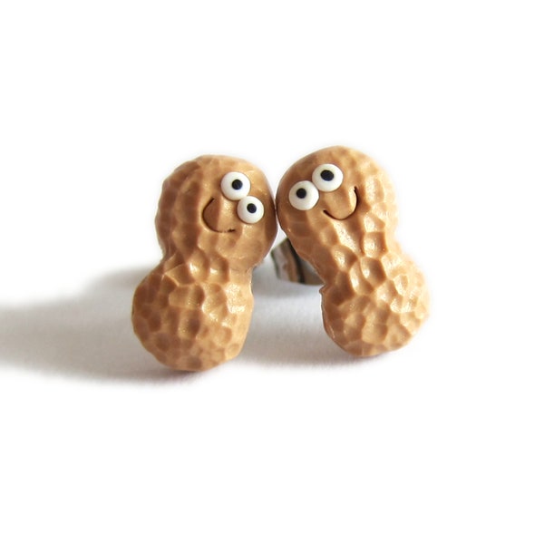 Funny Peanut Earrings, Peanut Jewelry, Peanut Seeds, Peanut Plant, Peanut Charm, Peanut Characters, Peanut Costume, Funny Earrings For Girls