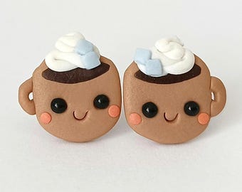 Julörhängen, Julsmycken, Julklappstips, Julmugg med varm choklad, Matörhängen, Miniatyrmatsmycken
