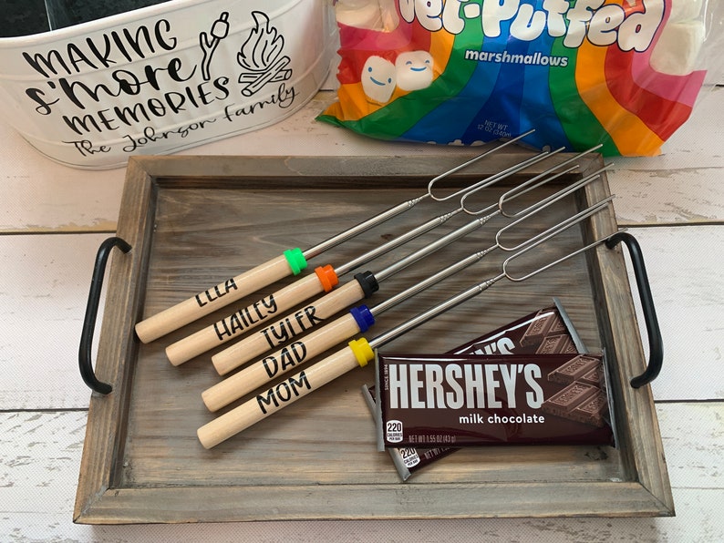 Personalized S'mores Sticks S'mores Station S'mores Kit image 1