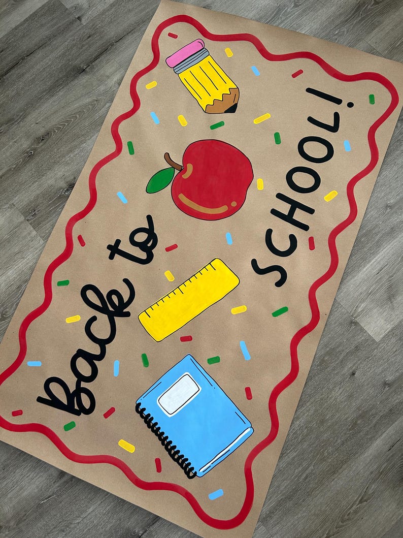 Back to School Banner | First Day of School Banner | Customized Banner ...