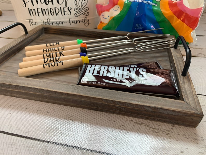 Personalized S'mores Sticks S'mores Station S'mores Kit image 3