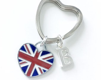 Leather Keyring Engraved Central African Republic Flag