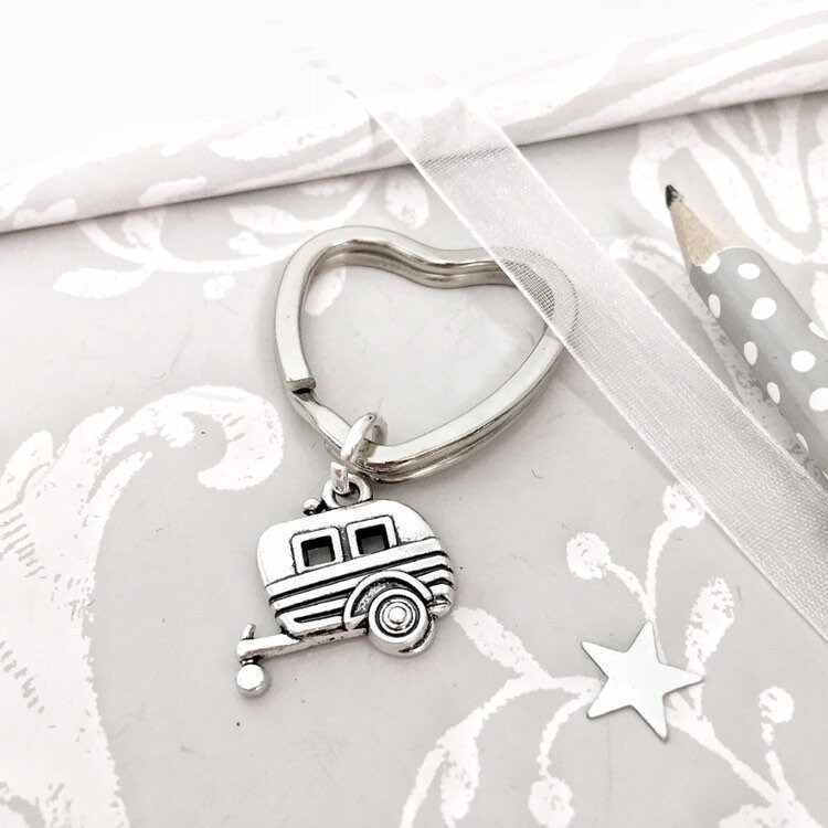 Personalised Caravan key ring Novelty Camper Owner Keychain Etsy