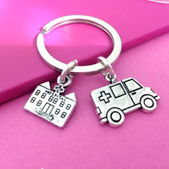 Ambulance keyring best sale