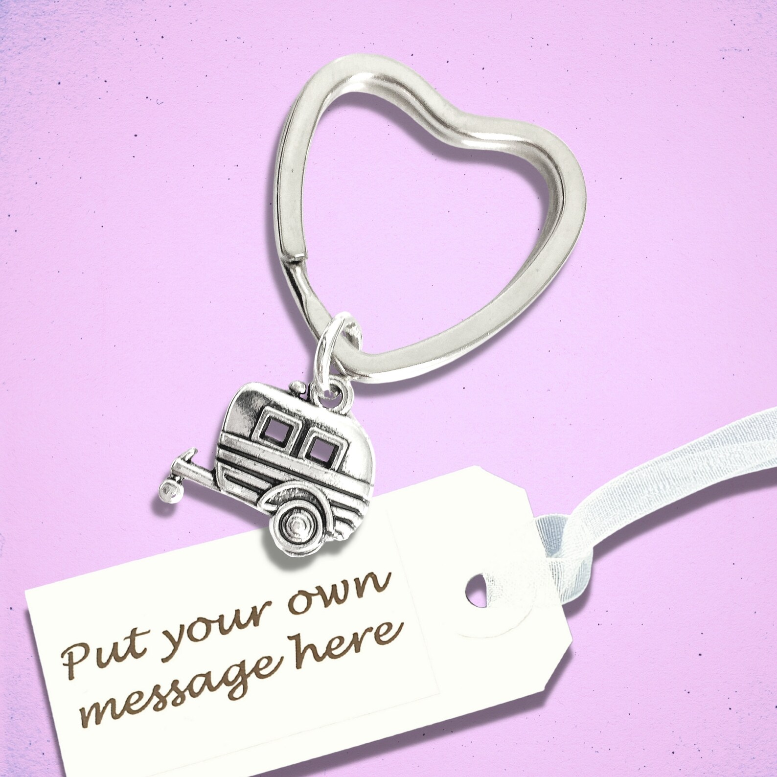Caravan Key Ring Personalised Novelty Camper Owner Keychain Etsy Israel