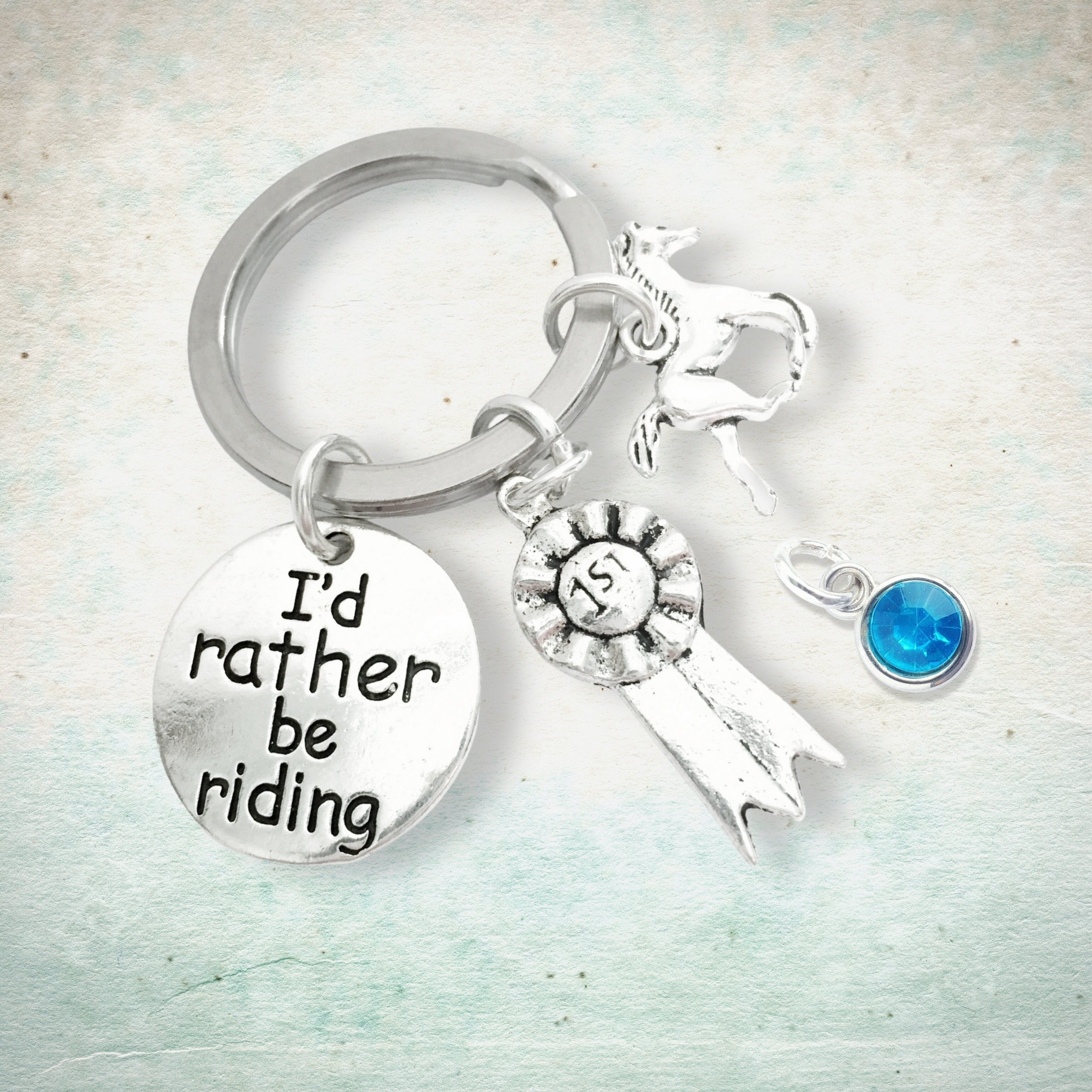 Horse Keyring Letterbox Gift Horse Rider Gift I'd Etsy UK