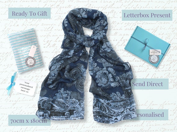 Personalised on sale ladies scarf