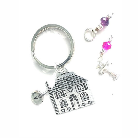 coach tea rose keychain