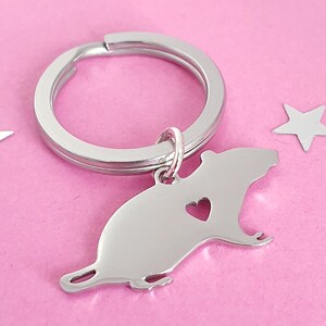 Rat Keyring Personalised Rodent Bag Clip 16th 18th 21st - Etsy UK