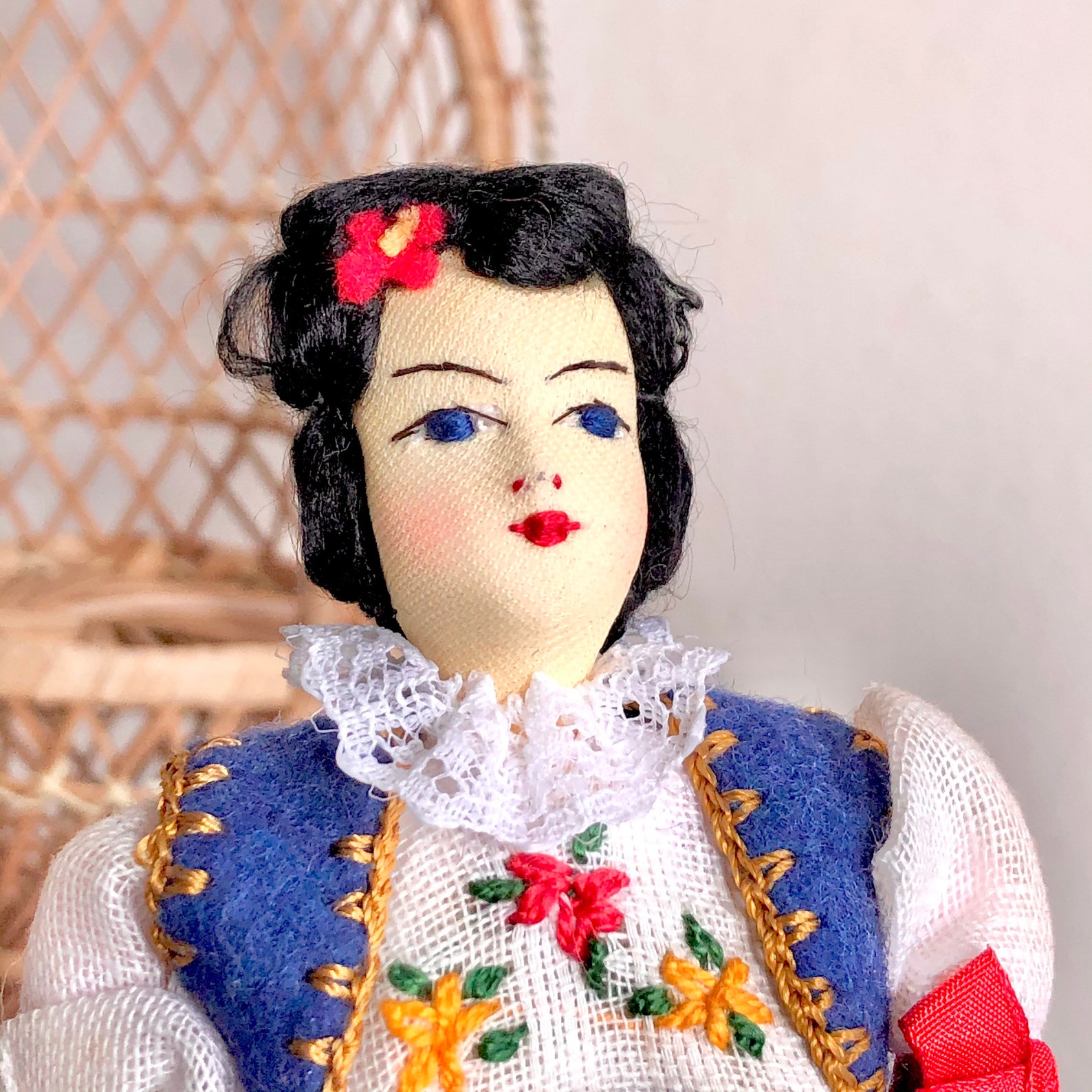 Vintage National Costume Dolls Etsy