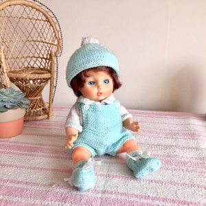 Telitoy Brunette Vintage Babypuppe Etsy