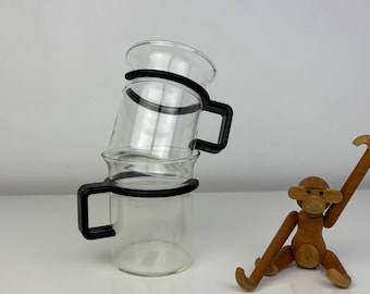 2x Bodum Captain Picard Earl Grey Tea Cups – Star Trek TNG. 1980s Vintage Design. Iconic Sci-Fi Collectible Set