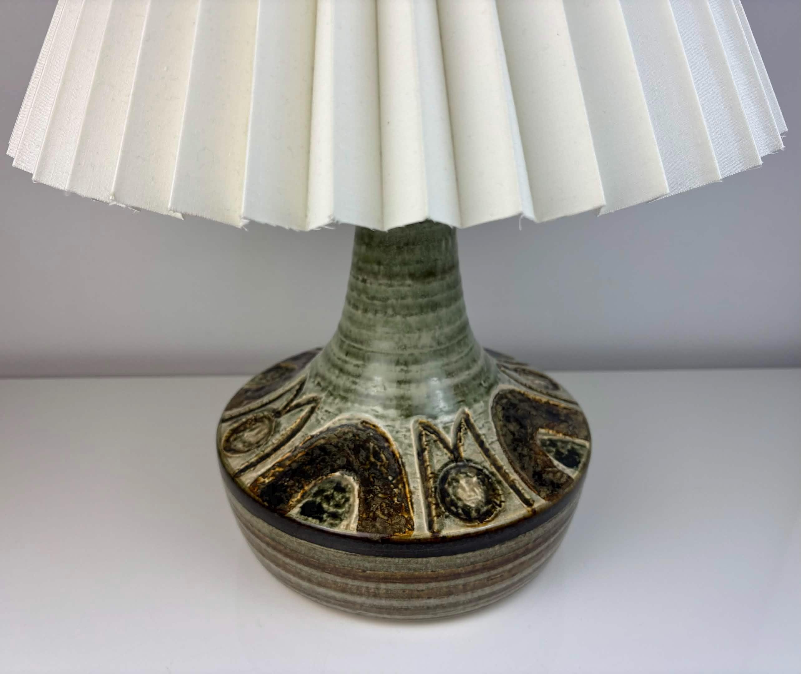 Mid century pottery table lamp - Etsy 日本