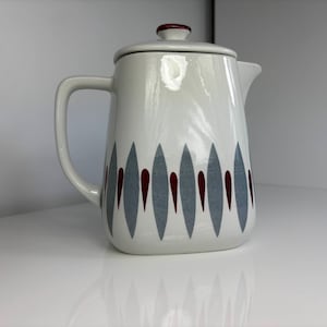 Rorstrand Rio Teapot. Rare! Swedish Ceramic. Mid century Modern. 1950&#39;s