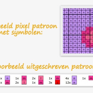 Dutch crochet pattern: Ball of yarn with crochet hook for pixel crochet logo made by Mriek image 7