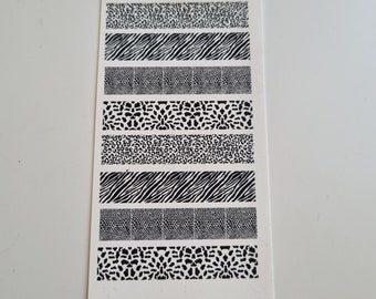 GK Nails | Nail Decals | Animal Print | Nail Art | Animal Print Nail Decals