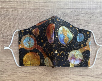 Celestial Face Mask with Filter Pocket Made in the USA