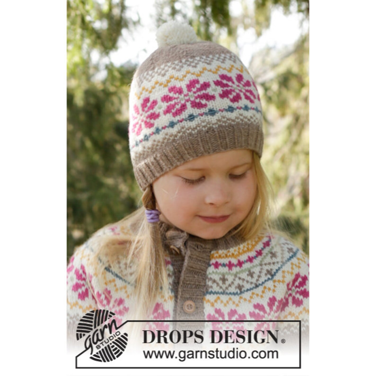 Girls Nordic Sweater and Hat Girls Fair Isle Nordic Sweater Etsy