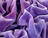 Blueberry Splash - Luxurious Velvet Fabric yardage