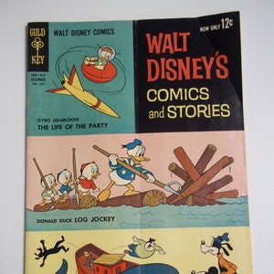 Gold Key Walt Disney&#39;s Comics and Stories Vol 23 No 3 December 1962 #267 Vintage Comic Book VG-FN