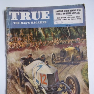 True The Man&#39;s Magazine July 1949 Vol. 25 No. 146 Adventure Sweat