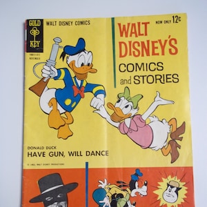 Gold Key Walt Disney&#39;s Comics and Stories Vol 24 No 2 November 1963 Vintage Comic Book VG