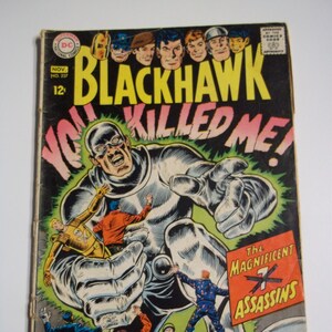 DC Comics Blackhawk # 237 November 1967 Vintage Comic Book VG