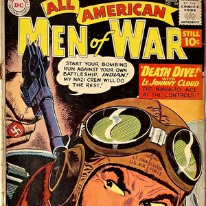DC Comics All American Men of War # 84 March April 1961 Vintage Comic Book