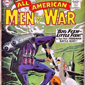 DC Comics All American Men of War # 77 February 1960 Vintage Comic Book