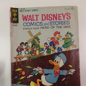 Gold Key Walt Disney&#39;s Comics and Stories Vol 24 # 12 September 1964 Vintage Comic Book