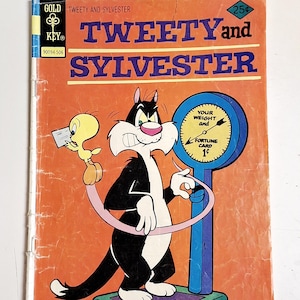 Gold Key Comics Tweety and Sylvester # 46 June 1975 Vintage Comic Book