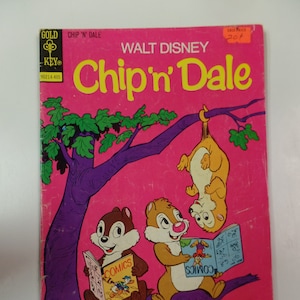 Gold Key Comics Walt Disney Chip &#39;n&#39; Dale # 27 May 1974 Vintage Comic Book