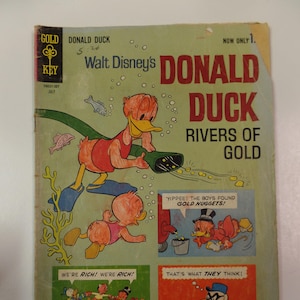 Gold Key Comics Walt Disney&#39;s Donald Duck # 89 July 1963 Vintage Comic Book