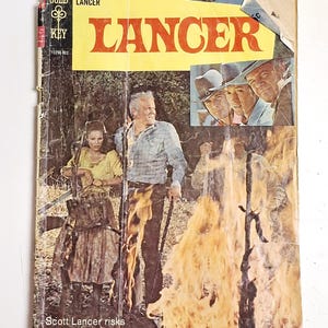 Gold Key Comics First Issue Lancer # 1 1968 Vintage Comic Book