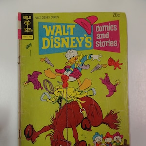Gold Key Walt Disney&#39;s Comics and Stories Vol 34 # 9 June 1974 Vintage Comic Book