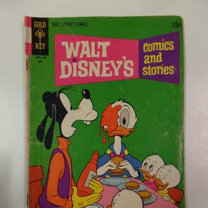 Gold Key Walt Disney&#39;s Comics and Stories Vol 31 # 8 May 1971 Vintage Comic Book