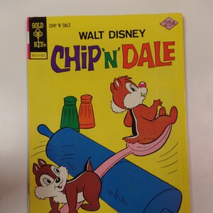 Gold Key Comics Walt Disney Chip &#39;n&#39; Dale # 39 May 1976 Vintage Comic Book