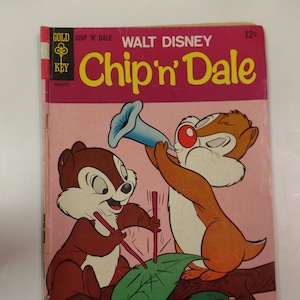 Gold Key Comics Walt Disney Chip &#39;n&#39; Dale # 1 1957 Vintage Comic Book