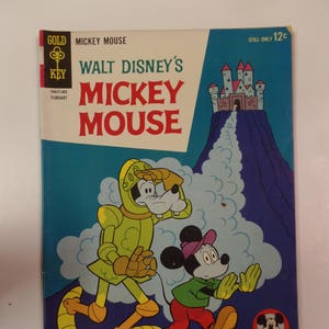 Gold Key Comics Walt Disney Mickey Mouse # 92 February 1964 Vintage Comic Book