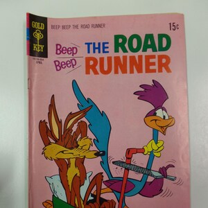 Gold Key Comics The Road Runner # 17 April 1970 Vintage Comic Book