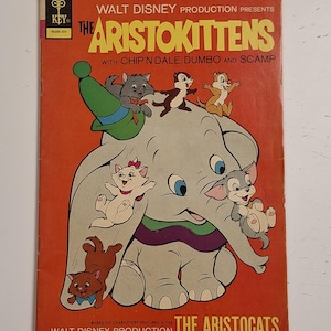 Gold Key Comics Walt Disney&#39;s Aristokittens # 2 1972 Vintage Comic Book