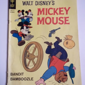 Gold Key Comics Walt Disney Mickey Mouse #85 November 1962 Vintage Comic Book VG-