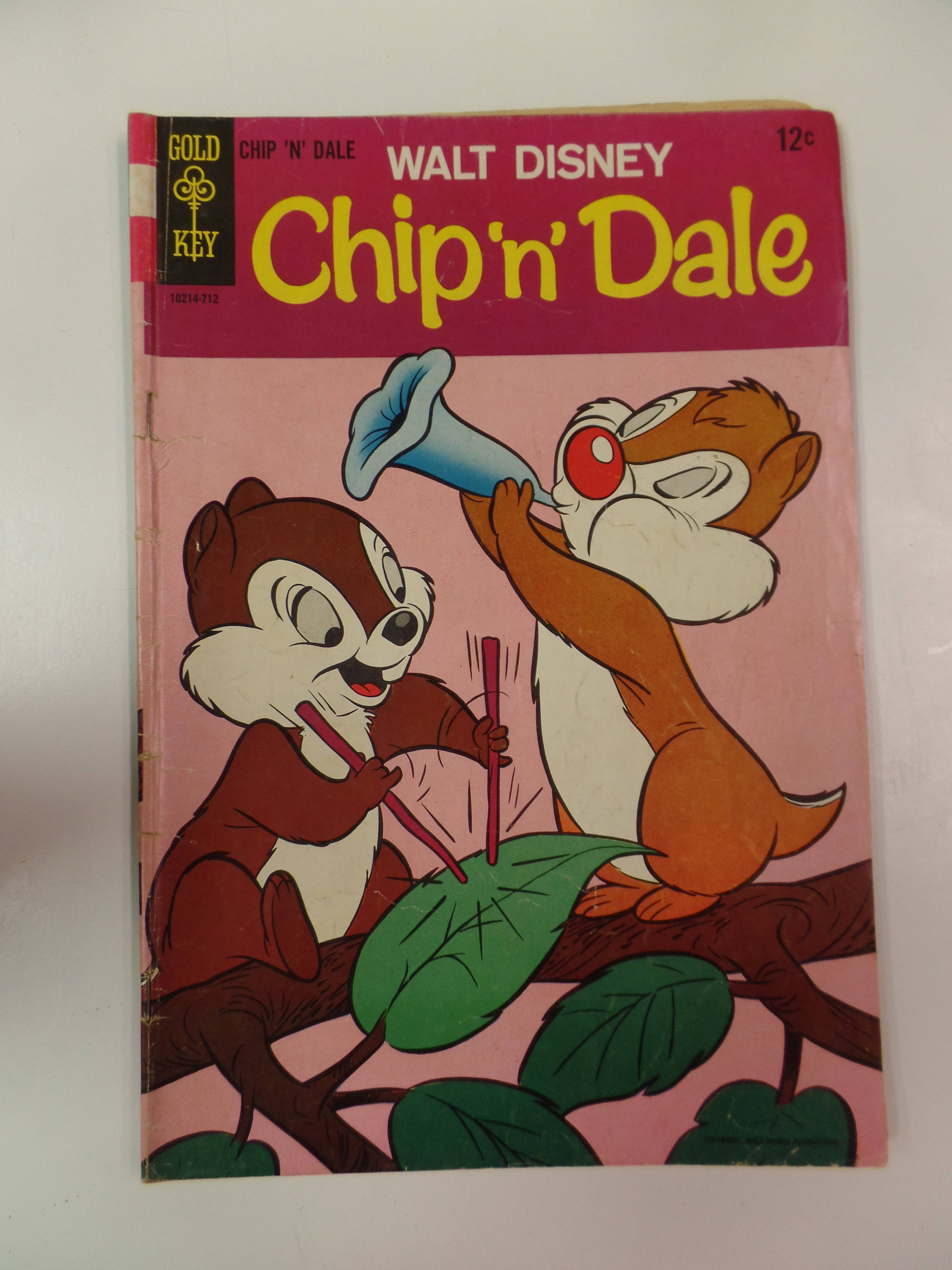Gold Key Comics Walt Disney Chip 'n' Dale # 1 1957 Vintage Comic Book