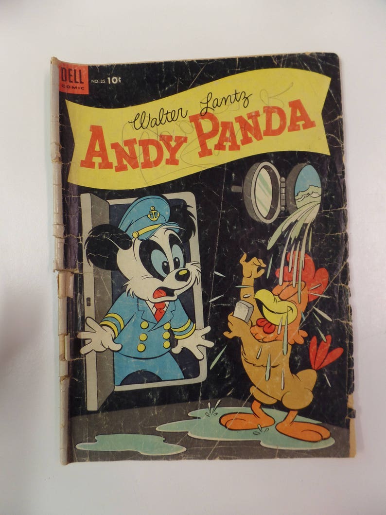 Dell Comics Walter Lantz Andy Panda # 25 May - June 1954 Vintage