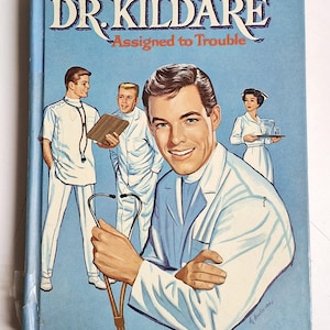 Doctor Kildare Assigned to Trouble 1963 TV Show Tie-In Whitman Hardcover Kids Book