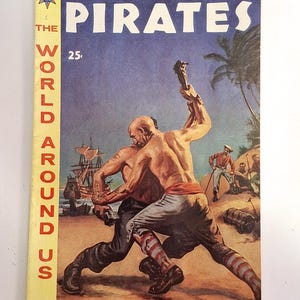 Classics Illustrated World Around Us Pirates Vintage Comic Book