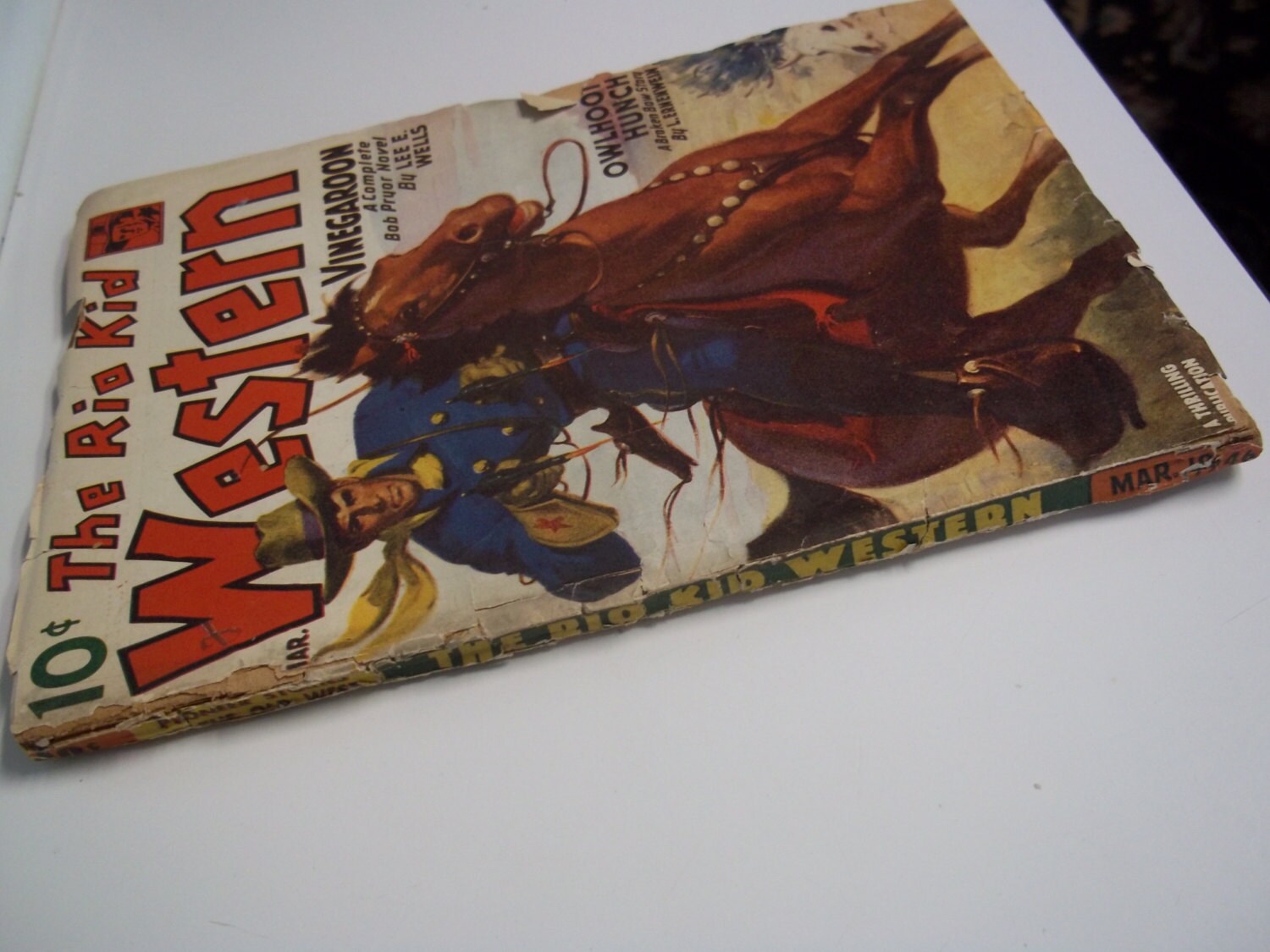 The Rio Kid Western March 1946 Vol. XII No. 2 Vintage Cowboy Pulp ...