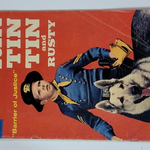 Dell Comics Rin Tin Tin und Rusty # 23 Februar 1958 Vintage Comic-Buch