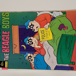 Gold Key Comics Walt Disney Beagle Boys # 34 April 1977 Vintage Comic Book