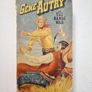 Gene Autry and the Range War New Better Little Book 1950